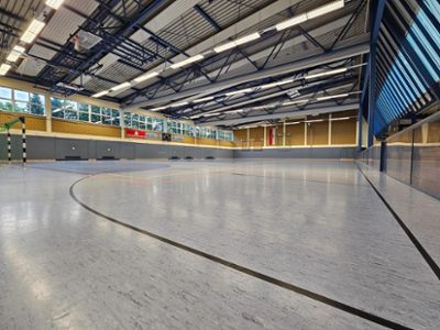 Innenansicht Sporthalle Kyritzer Sport- und Kulturzentrum